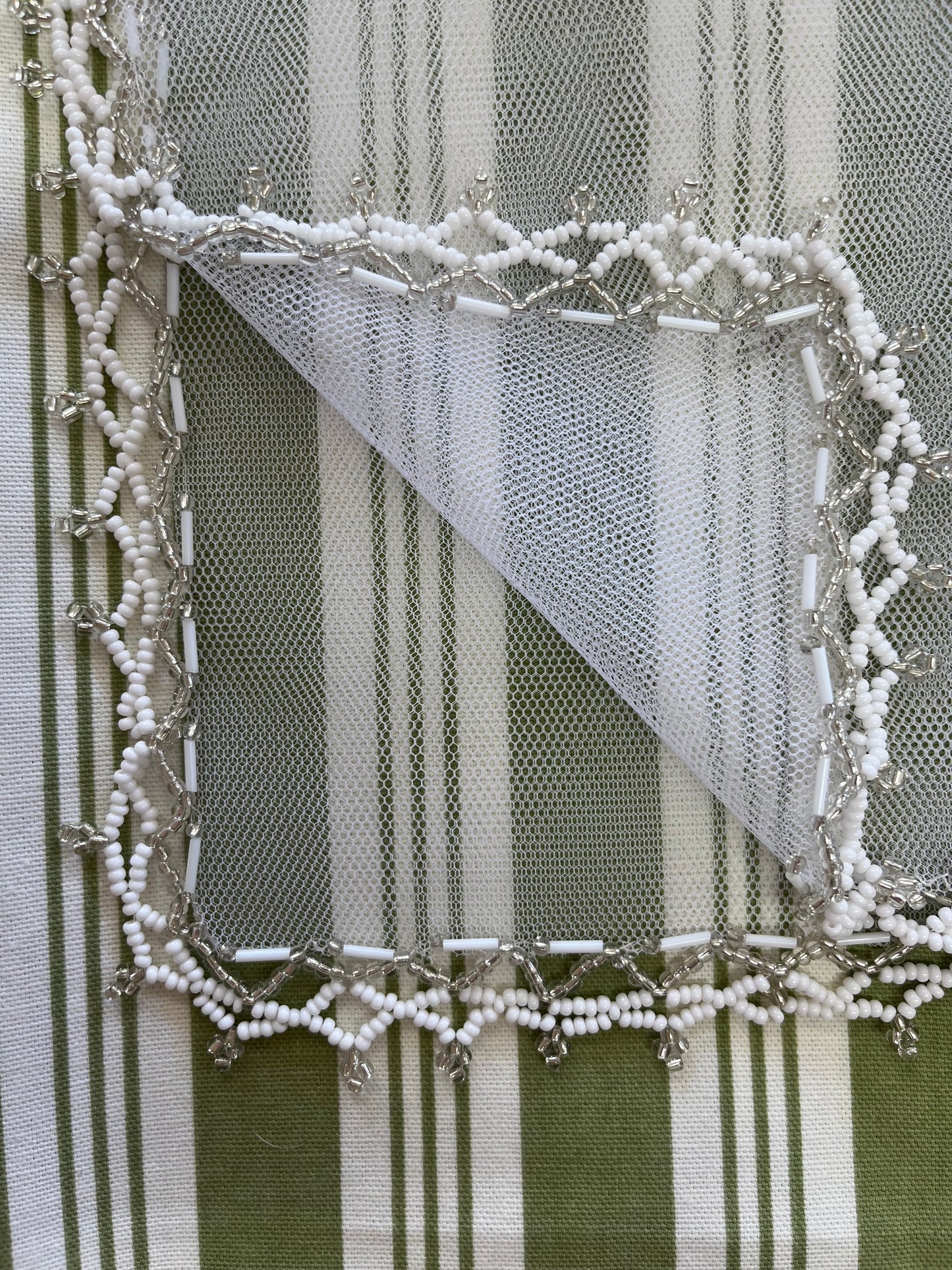 Hand beaded Nets