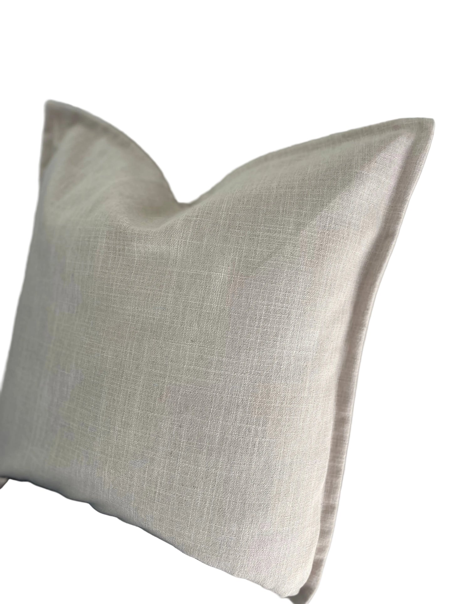 Cream Linen Scatter Cushion