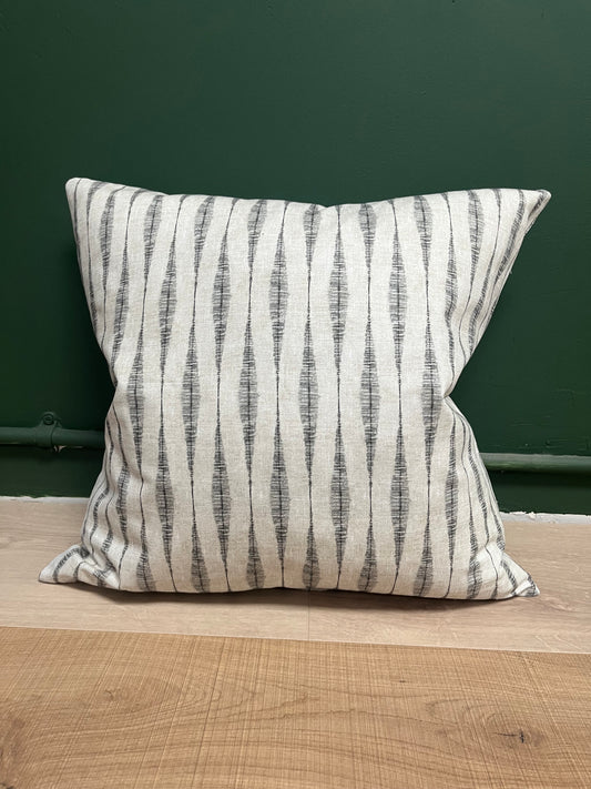 B&W printed cushion