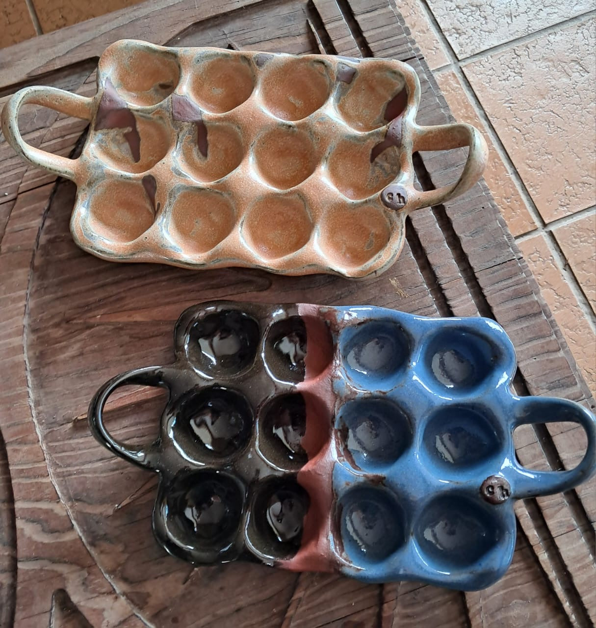 Handmade Egg holders