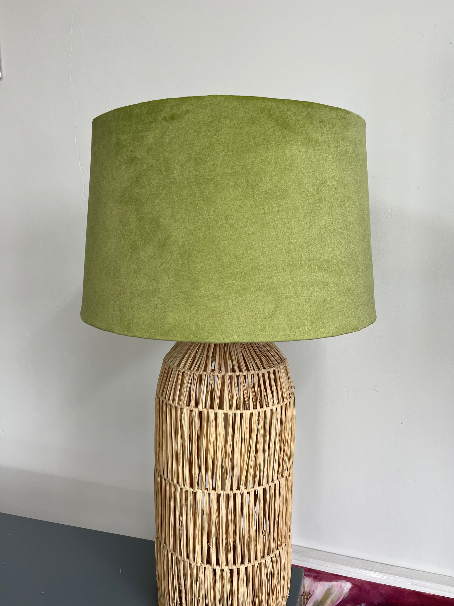 Apple Velvet Lampshade