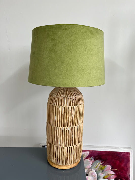 Apple Velvet Lampshade