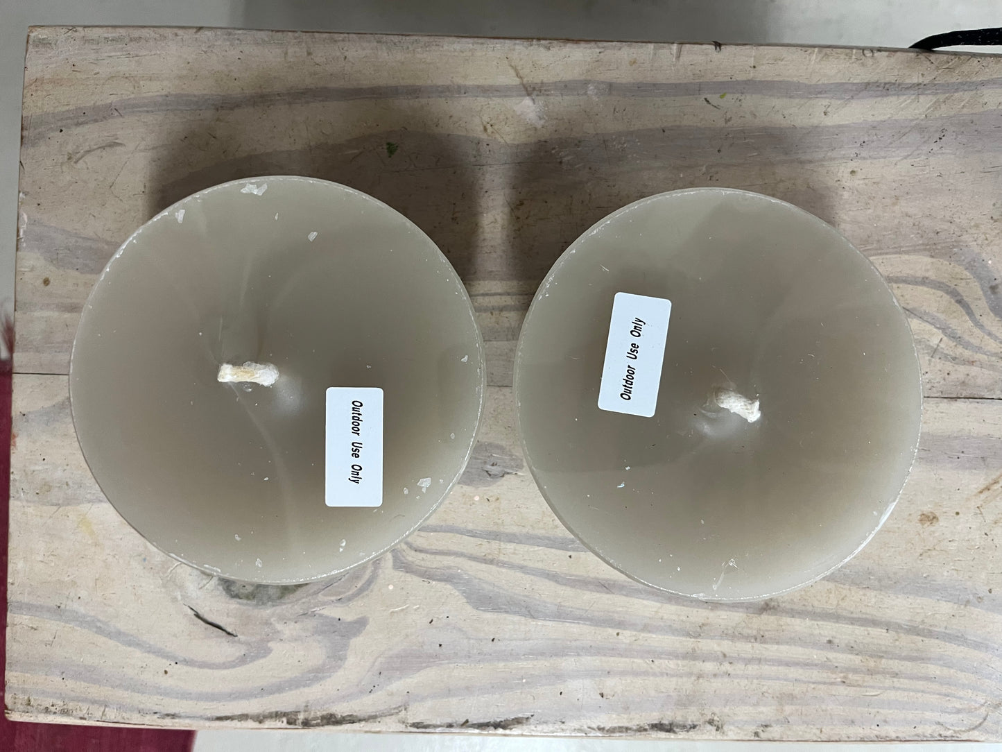 Outdoor Bowl Candles