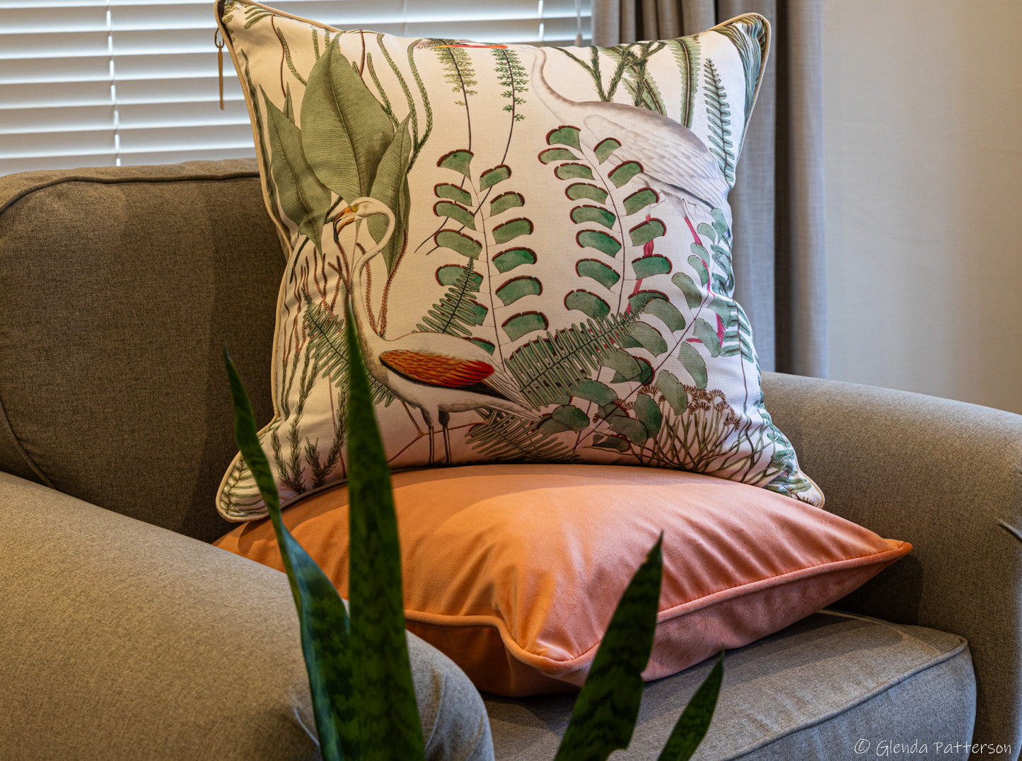 Peach Velvet Scatters