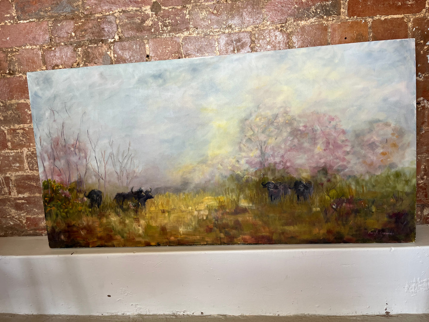 Buffalo landscape