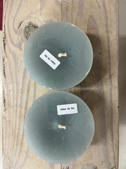 Outdoor Bowl Candles