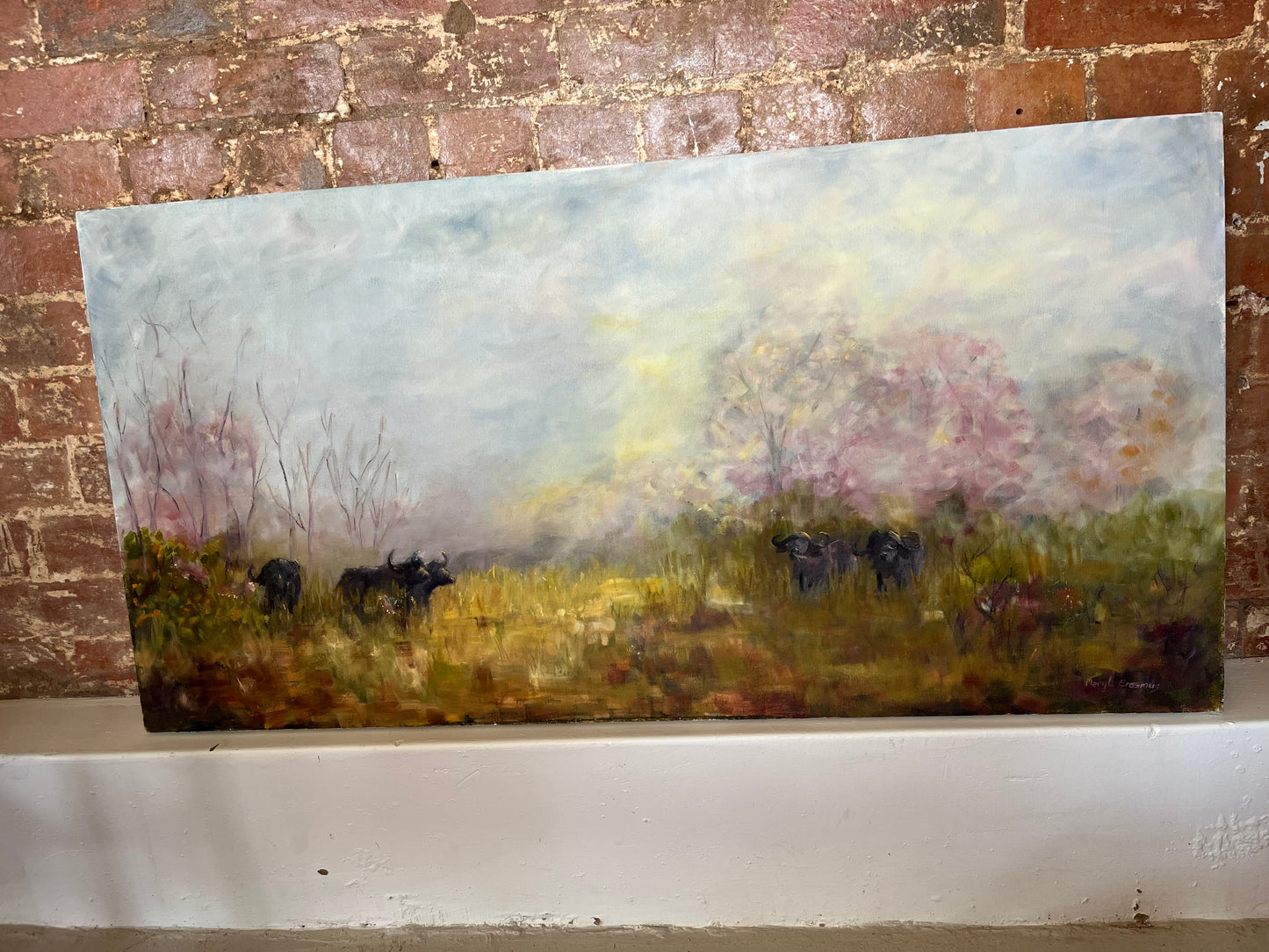 Buffalo landscape