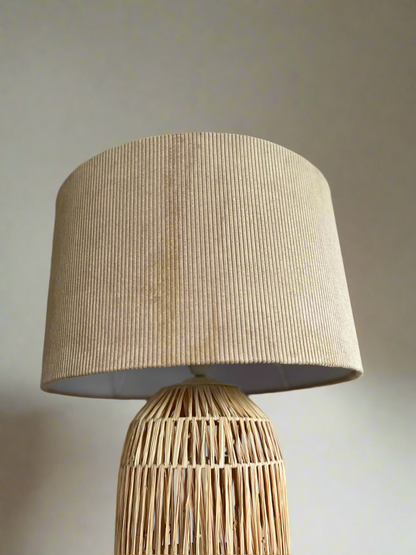 Cream Cord Lampshade