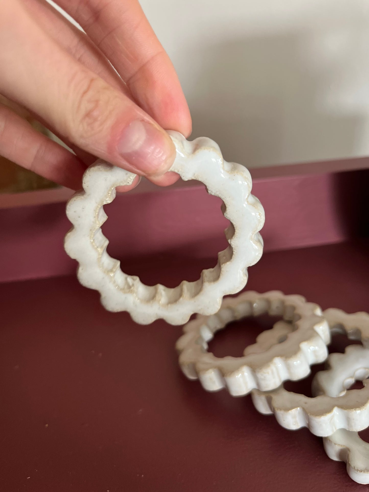 Ceramic Napkin Rings