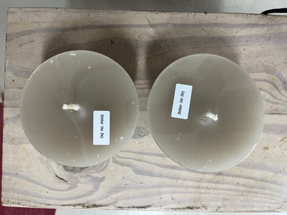 Outdoor Bowl Candles