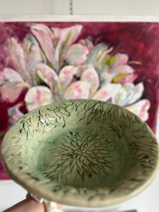 Floral bowl