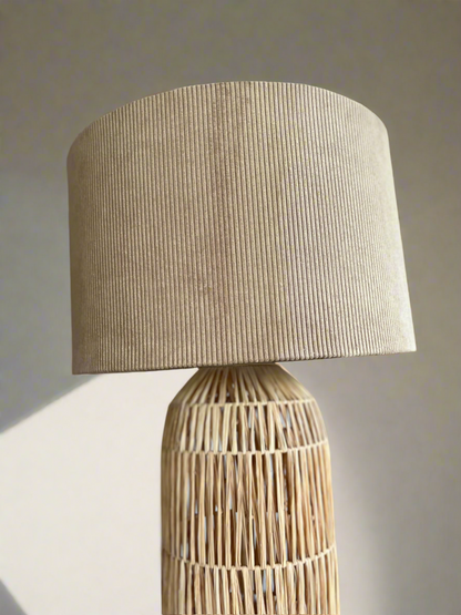 Cream Cord Lampshade
