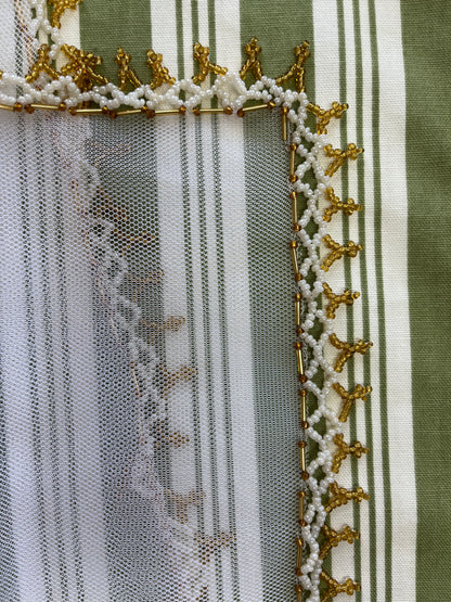 Hand beaded Nets